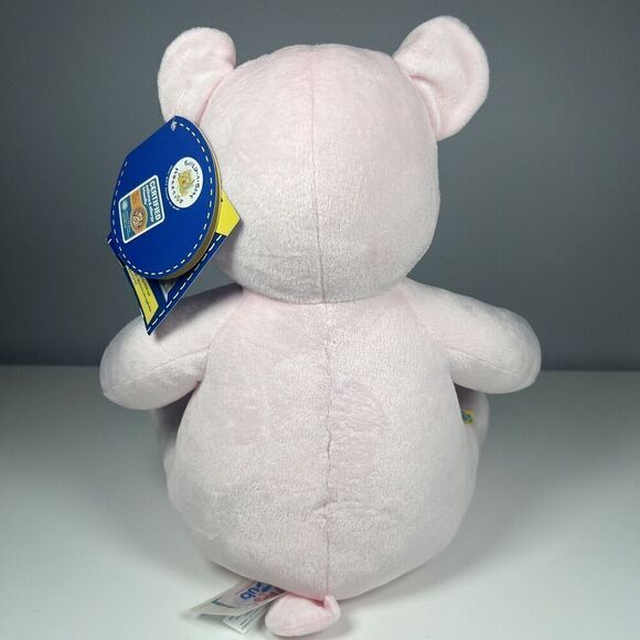 Rare NWT Build-A-Bear Pink & White Hug A Cub Asthma and Allergy Friendly Plush - Picture 4 of 9